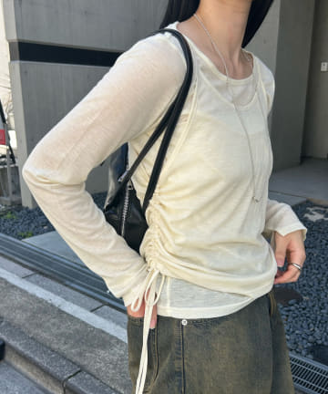 シアーキャミSETプルオーバー
