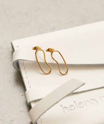 《Helena Rohner》カーブリングピアス