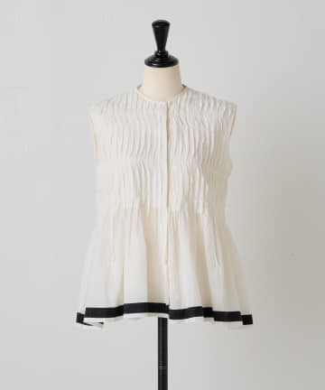 《KHADI&CO》ノースリーブブラウス