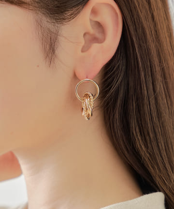 サークルデザインピアス