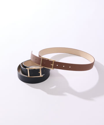 un dix cors(アンディコール) 横長バックルベルト