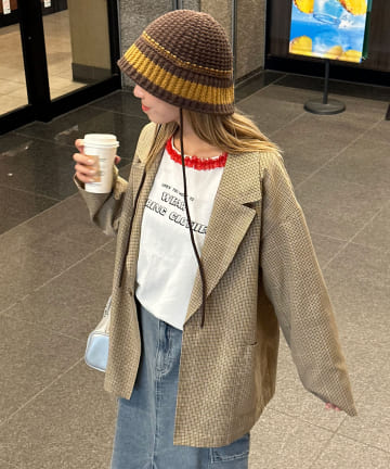 リンガーレースロンTee