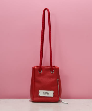 【GRAIN/グレイン】2wayボックスミニショルダー #Parakeet