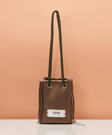 CIAOPANIC(チャオパニック) 【GRAIN/グレイン】2wayボックスミニショルダー #Parakeet