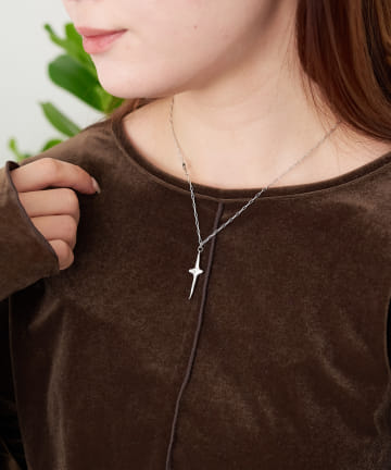 BIRTHDAY BAR(バースデイバー) Cross Motif Necklace