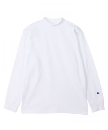 FREDY & GLOSTER(フレディ アンド グロスター) 【Champion】モックネックロングスリーブTシャツ ロンT