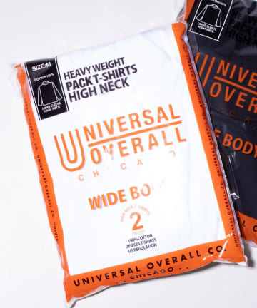 【UNIVERSAL OVERALL】モックネックロンT 2P