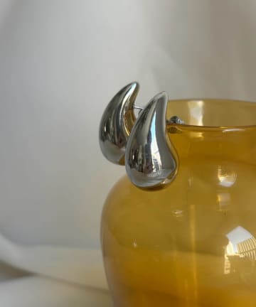 メタルドロップピアス2