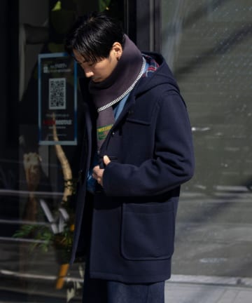 FREDY & GLOSTER(フレディ アンド グロスター) 【GLOSTER/グロスター】メルトン ダッフルコート/ハーフコート