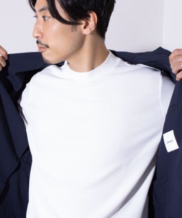 FREDY & GLOSTER(フレディ アンド グロスター) 【GLOSTER】鹿の子 ジャケT 長袖Tシャツ ビジカジ対応