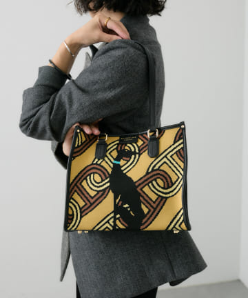 【MY BEST BAG(マイベストバッグ)】ATENA RALLY TOTE/アニマル2ハンドルトートバッグ
