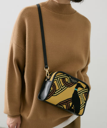 【MY BEST BAG(マイベストバッグ)】ATENA RALLY SHOULDER/アニマル柄ショルダーバッグ