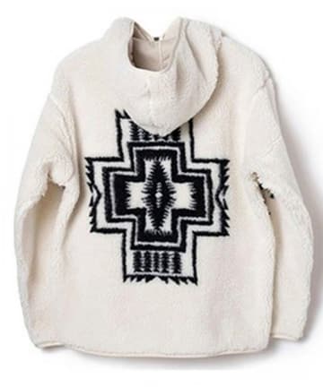 FREDY & GLOSTER(フレディ アンド グロスター) 【PENDLETON】ボアジップパーカー UNISEX/ユニセックス