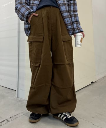 CIAOPANIC TYPY(チャオパニックティピー) 【UNISEX】タックワイドアソートカーゴパンツ