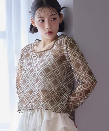 NICE CLAUP / OLIVE des OLIVE OUTLET(ナイスクラップ  / オリーブ デ オリーブ アウトレット) 【one after another】リボンインナー