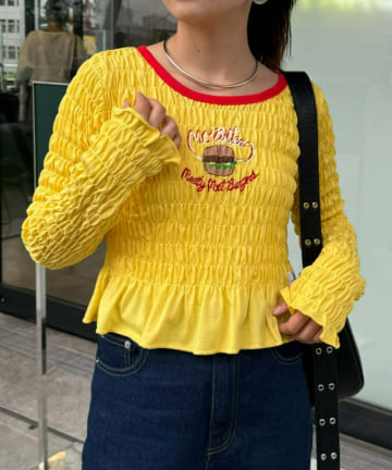 OUTLET(アウトレット) 【CIAOPANIC TYPY】シャーリングリンガーTEE