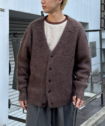 OUTLET(アウトレット) 【Kastane】【WHIMSIC】 シャギーニットカーディガン