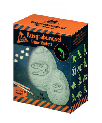BIRTHDAY BAR(バースデイバー) Ausgrabungsei Dino-Skelett　※アソートお届け