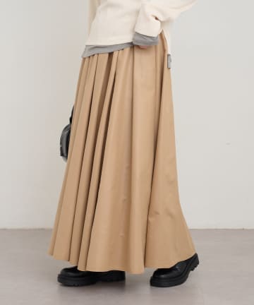 CIAOPANIC TYPY(チャオパニックティピー) チンツ加工光沢ボリュームスカート