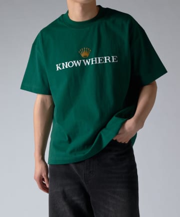 Lui's(ルイス) KNOW WHERE ROLEX LOGO tee