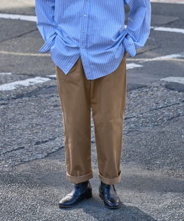 CHEMISE Lui's コットンスラックスL/S