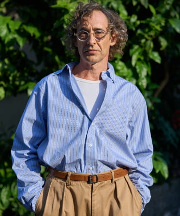 CHEMISE Lui's トーマスメイソンストライプ Big shirts