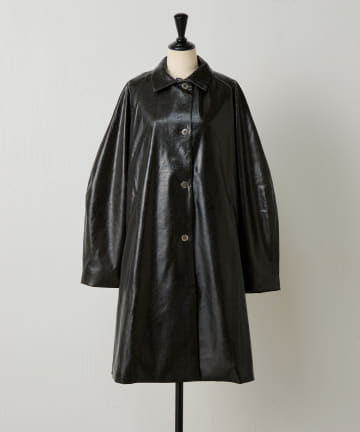 《CORDERA》フェイクレザーコート
