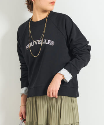 un dix cors(アンディコール) アーチロゴ裏毛スウェット