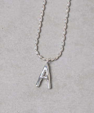 イニシャルネックレス(A)