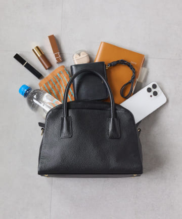 RIVE DROITE(リヴドロワ) 【新色追加】【キレイめにもカジュアルにも】レザーボストン