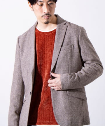 FREDY & GLOSTER(フレディ アンド グロスター) 【GLOSTER】RE：NEWOOL JAPAN TWEED ツイードジャケット