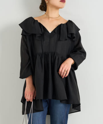 un dix cors（アンディコール）の「前後2WAYチュニックブラウス（シャツ/ブラウス）」 - WEAR