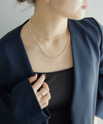 ear PAPILLONNER(イア パピヨネ) 《マルチウェイ》デザインチェーンロングネックレス