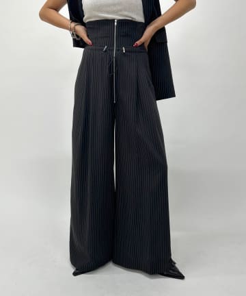 OUTLET(アウトレット) 【WHO'S WHO gallery】デザインスラックス
