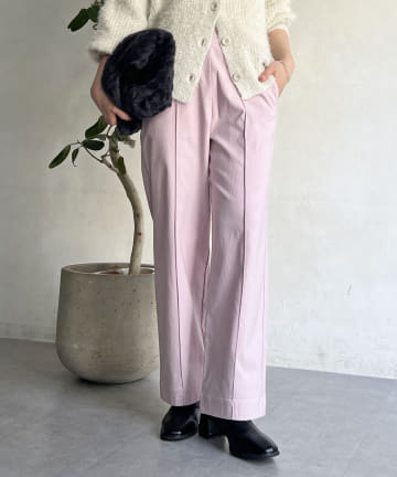 ストレートストレッチパンツ