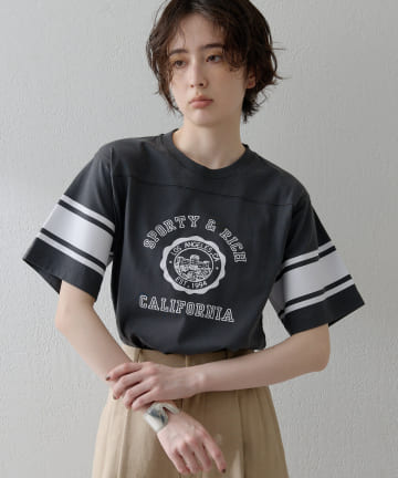 Whim Gazette(ウィム ガゼット) 【Sporty＆Rich】California Rugby T