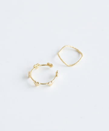 【GOLDY】ハートニュアンスSETRING