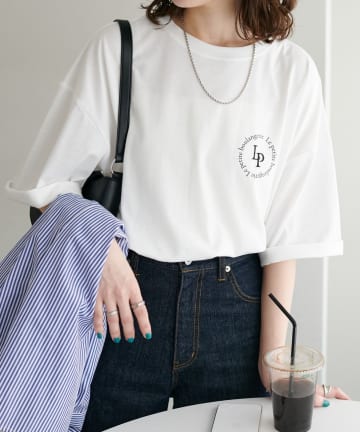 【WEB限定】刺繍サークルロゴTシャツ