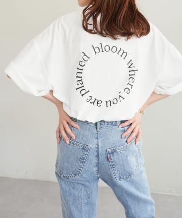 【WEB限定】バックサークルロゴTシャツ