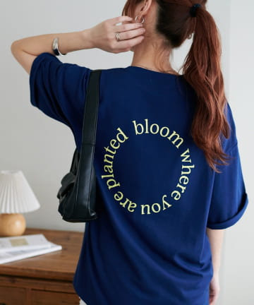 DISCOAT(ディスコート) 【WEB限定】バックサークルロゴTシャツ