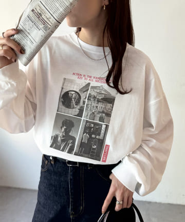 【WEB限定】4カットフォトビッグTシャツ