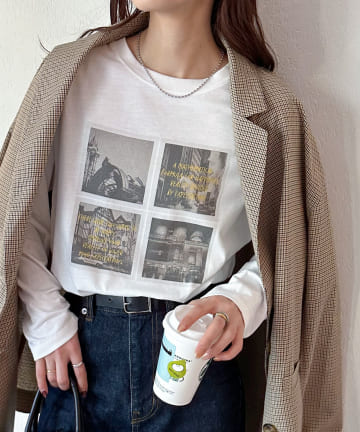 【WEB限定】インスタントフォトTシャツ