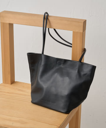 BEARDSLEY(ビアズリー) 《MODERN WEAVING》レザーバスケットバッグ