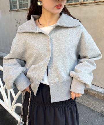 CIAOPANIC TYPY(チャオパニックティピー) 襟付きダンボールスウェット