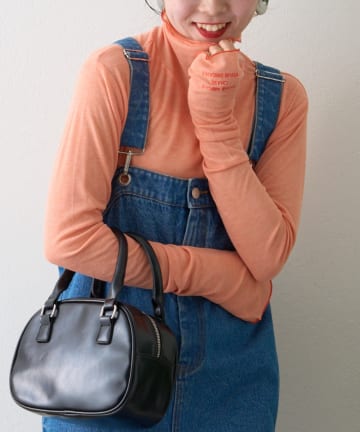袖ロゴ刺繍シアースラブメロウタートル