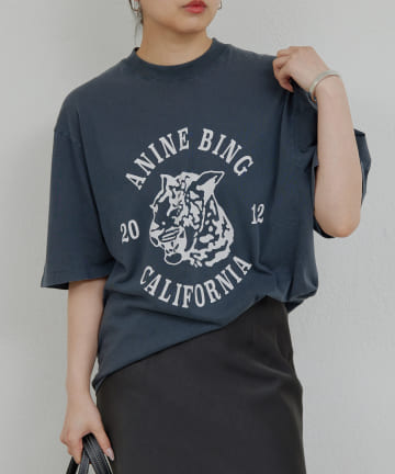 【ANINEBING】カレッジレオパードTee