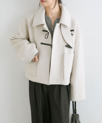 OUTLET(アウトレット) 【RIVE DROITE】ショートダッフルコート