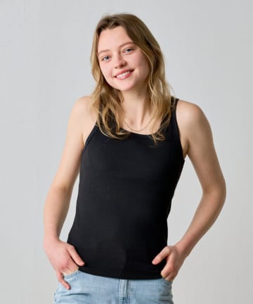 COLONY 2139(コロニー トゥーワンスリーナイン) 【BASIC LINE】スクエアネックリブタンクトップ