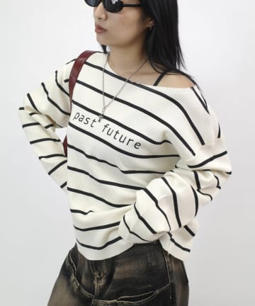 PAST FUTUREワッフルトップス