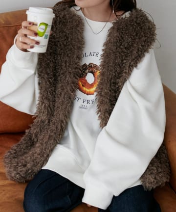 【WEB限定】クッキーアンドドーナッツグラフィックスウェット